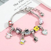 Sanrio Hellokitty Kuromi Beaded Bracelet