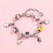 Sanrio Hellokitty Kuromi Beaded Bracelet