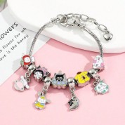 Sanrio Hellokitty Kuromi Beaded Bracelet