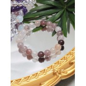 Violet Gold Silk Jade Bracelet For Ladies