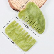 Jade Gua Sha Comb For Head Massage