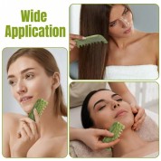 Jade Gua Sha Comb For Head Massage