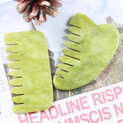 Jade Gua Sha Comb For Head Massage