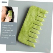 Jade Gua Sha Comb For Head Massage