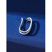 Elegant Non-piercing Ear Cuff With Zirconia