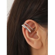 Elegant Non-piercing Ear Cuff With Zirconia