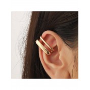 Elegant Non-piercing Ear Cuff With Zirconia