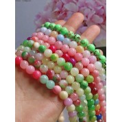 Versatile Natural Jade Beaded Bracelet Necklace