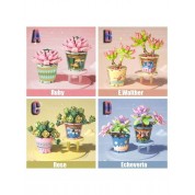 Diy Cactus Planter Building Block Toy