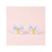 Colorful Butterfly Faux Jade Resin Earrings