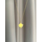 High Grade Natural Stone Crystal Pendant Necklace