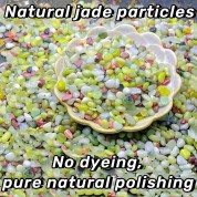 Multi Colored Jade Pebbles For Versatile Decoration