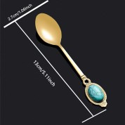 Natural Crystal Mini Jade Spoon