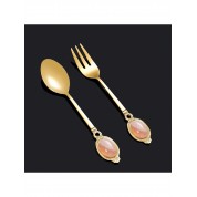 Natural Crystal Mini Jade Spoon