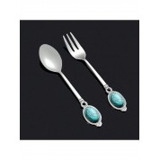 Natural Crystal Mini Jade Spoon