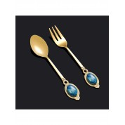 Natural Crystal Mini Jade Spoon