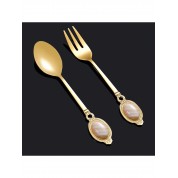 Natural Crystal Mini Jade Spoon