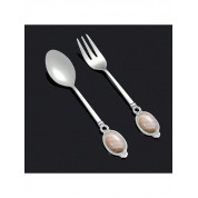 Natural Crystal Mini Jade Spoon