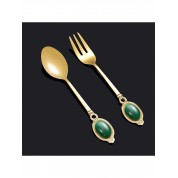 Natural Crystal Mini Jade Spoon