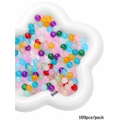 Colorful Synthetic Jade Glass Beads For Diy