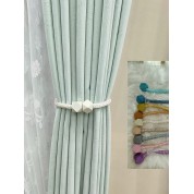 Modern Single Diamond Magnetic Curtain Buckle