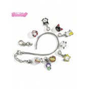 Sanrio Hellokitty Kuromi Beaded Bracelet