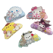 Cute Cartoon Hair Clips For Girls - Strong Hold