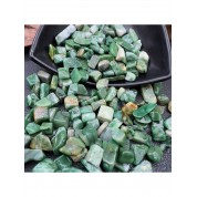 Versatile Natural Green Jade Polished Gemstones