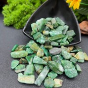 Versatile Natural Green Jade Polished Gemstones