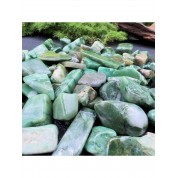 Versatile Natural Green Jade Polished Gemstones