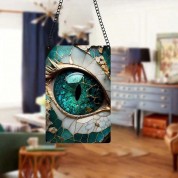 Eye Of The Jade Dragon Window Hanging