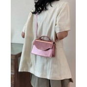 Stylish Pu Leather Mini Crossbody Bag