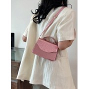 Stylish Pu Leather Mini Crossbody Bag