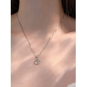 Exquisite White Jade Pendant Necklace