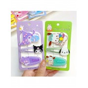 Cute Cartoon Decorative Hair Clips Set