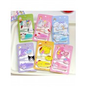 Cute Cartoon Decorative Hair Clips Set