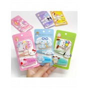 Cute Cartoon Decorative Hair Clips Set