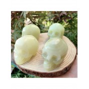 Afghan Jade Skull Head Home Decor