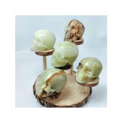 Afghan Jade Skull Head Home Decor