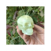 Afghan Jade Skull Head Home Decor