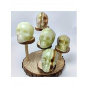 Afghan Jade Skull Head Home Decor