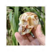 Afghan Jade Skull Head Home Decor