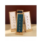 Elegant Bamboo Necklace Rack For Jewelry Display