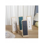 Elegant Bamboo Necklace Rack For Jewelry Display