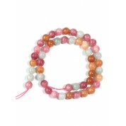 Versatile Rainbow Jade Beads For Diy Jewelry