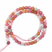 Versatile Rainbow Jade Beads For Diy Jewelry