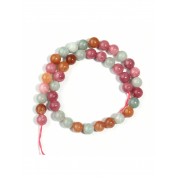 Versatile Rainbow Jade Beads For Diy Jewelry