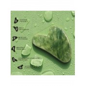 Jade & Stone Bull Horn Scraping Plate Set