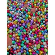 Colorful 8mm Crystal Glass Spacer Beads