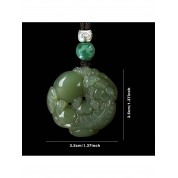 Auspicious Beast Jade Pendant: Timeless Elegance